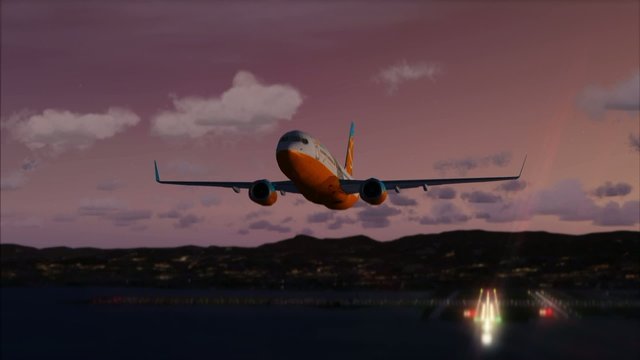 Taking off