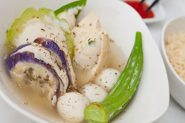 Delicious mixed vegetables