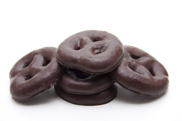 Lebkuchen in Brezelform