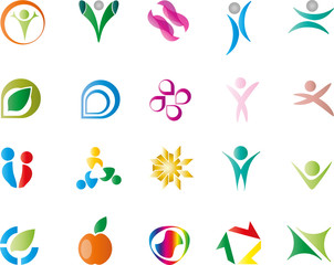 Logos, Zeichen, Symbol, Design, Elements