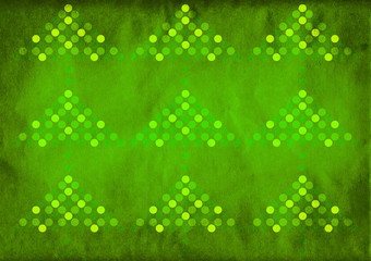 Green Christmas tree background
