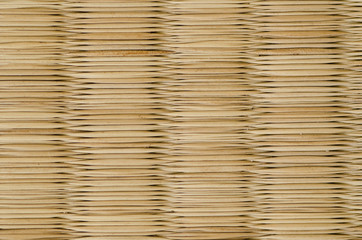 Closeup of a tatami mat