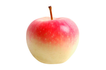 Red apple isolated on white