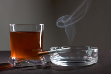 Whiskey and smokie