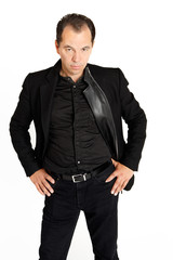 Fototapeta premium Fashion man - playboy