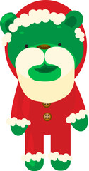 Santa bear