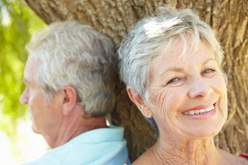 Portrait of senior couple