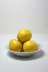 Three Lemons in a bowel