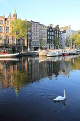 Fototapeten amsterdam cityscape © gdvcom