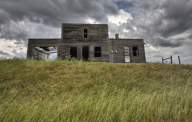 Abandoned Farmhouse Saskatchewan Canada