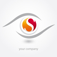 logo, s, optique, opticien, diagnostic