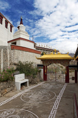 Gate way of Thiksey Gompa