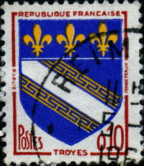 Blason de la ville de Troyes.