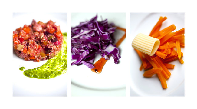 Cuisine, gastronomie, v&eacute;g&eacute;tarien, l&eacute;gumes, assiette