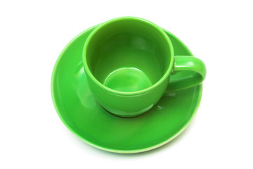 coffee cup and saucer