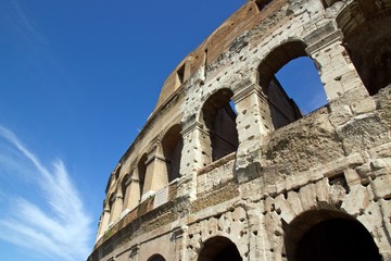 Obraz premium arcades du colisée de Rome (Italie)
