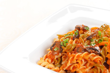 Pasta with vegetables