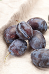 fresh plums