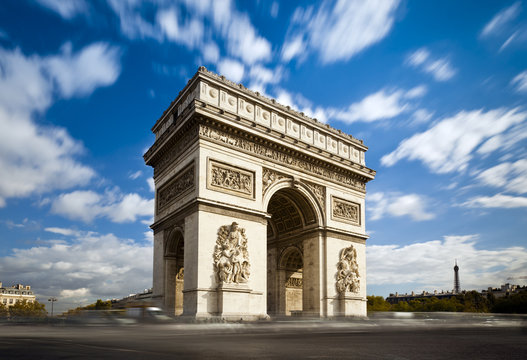 Fototapeta Arc de Triomphe Champs Elysées Paris France