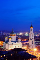 Cathedral. Nightscape