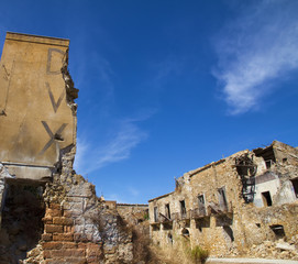 Terremoto, distruzione, catastrofe naturale