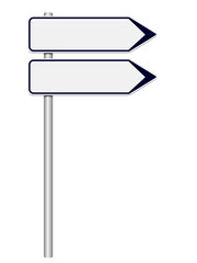 Panneaux 2 directions