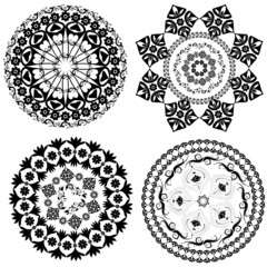 round oriental pattern