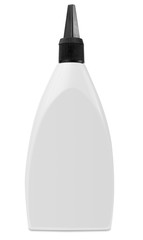 Blank plastic bottle packaging