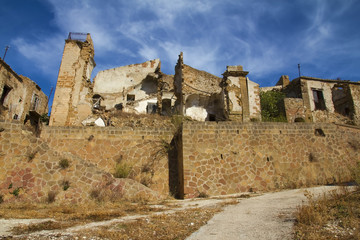 Terremoto, distruzione, catastrofe naturale