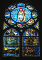 Vitrail Cathédrale Clermont Ferrand