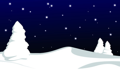 Naklejka premium Arbol navidad azul 2