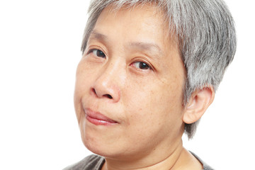 Fototapeta premium casual senior woman