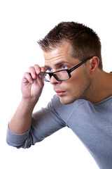 Cannot see without glasses