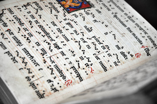 Old Hymnbook. Žiče, Slovenia