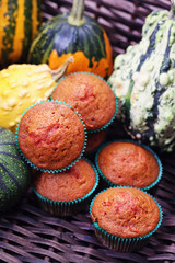 muffins with pumpkin