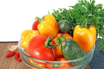 ripe vegetables