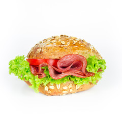 Salamibrötchen