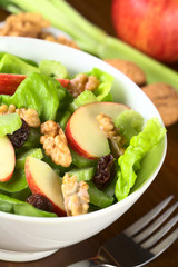 Fresh home-made delicious Waldorf Salad