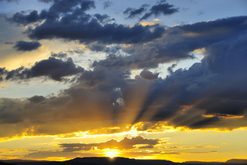 Obraz premium Colorado Sunset