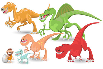 Carnivorous Dinosaurs Collection Set
