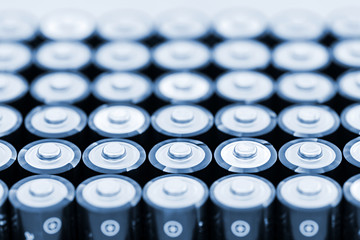 Batteries in array