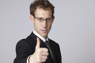 A white's businessman