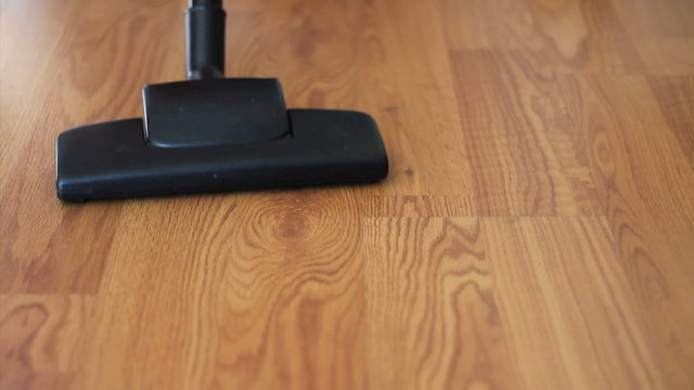 Vacuuming Laminate Flooring-With Sound