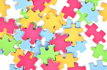 Naklejka premium Puzzle