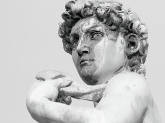 copy of famous David statue from Florence