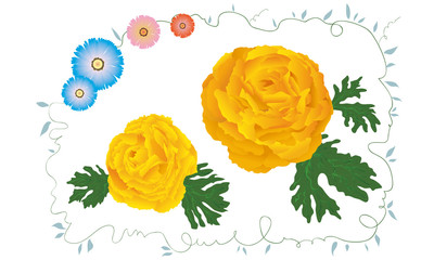 きいろの花たち