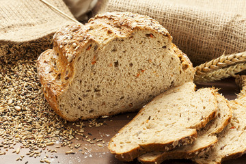 Vollkorn Weizen Brot