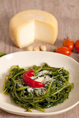 Chicory and pecorino