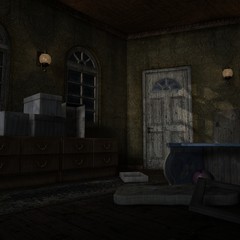 Hintergrund - Dunkler Raum für verschiedene Anwendungen