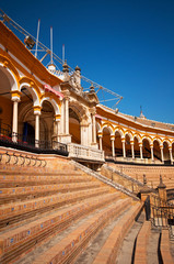 Fototapeta premium The bull arena of Seville, Spain